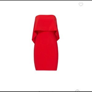 Jay Godfrey Red Strapless Dress: 
Red Viola Dress